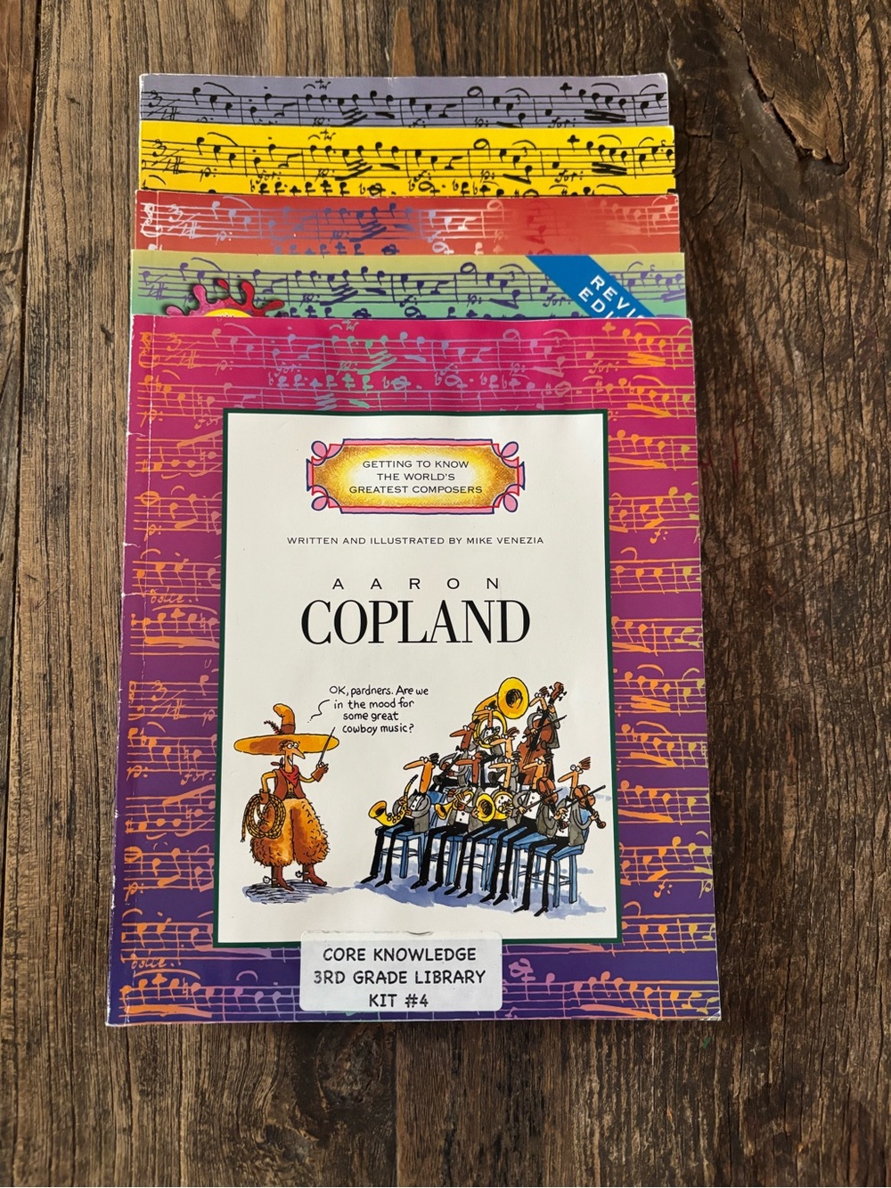 Getting to Know the World’s Greatest Artists Music Books set of 5